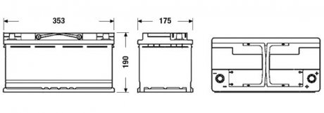 Аккумулятор EXIDE EZ850 (фото 1)