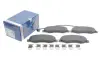 Гальмівні колодки, дискові BOSCH 0986494756 (фото 2)