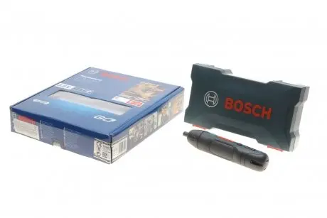 Шуруповерт акумуляторний GO (0.2-5 Nm/3.6V) 0–360 об./Макс = 5мм (+ кейс) знято з постачання 0 601 9H2 103 BOSCH 06019H2103