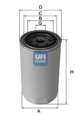 Масляний фільтр UFI 23.110.02 (фото 1)
