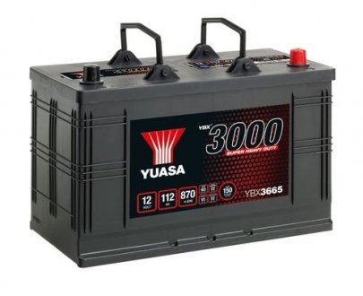 Акумулятор 3000 YUASA YBX3665