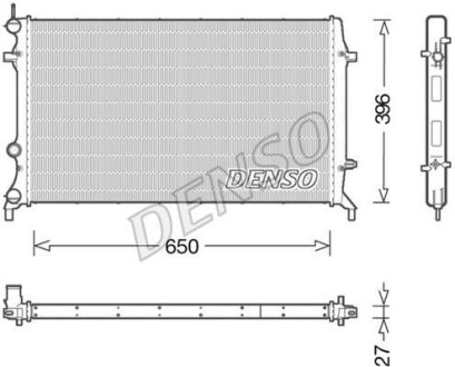 Радіатор DENSO DRM32043