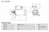 Стартер BOSCH 0 986 025 160 (фото 1)