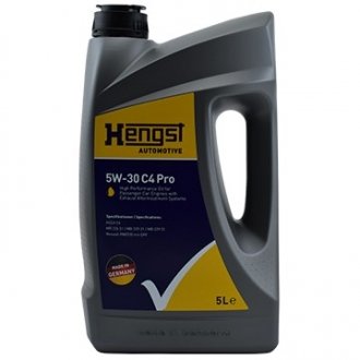 Олива моторна Oil Pro C4 5W-30 5л HENGST 1554800000