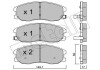 Колодки гальмівні (передні) Chevrolet Captiva/Opel Antara A 06- METELLI 22-0778-0 (фото 1)