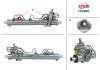 Рульова рейка з ГПК відновлена Ford Ka 96-08 Rebuilding MSG FO220R (фото 1)