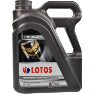 Олива моторна SEMISYNTHETIC LPG SL 10W-40 4л LOTOS WF-K405M30-0H0