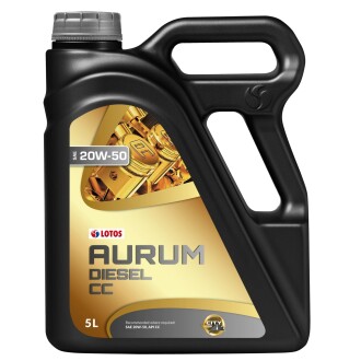 Олива моторна AURUM DIESEL CC SAE 20W-50 5л LOTOS WF-K505R60-0H0