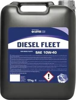 Олива моторна DIESEL FLEET 10W-40 17 кг LOTOS WF-2L02B10-000