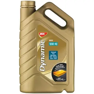 Моторное масло Dynamic Max 10W-40 полусинтетическое 4 л MOL 13302390