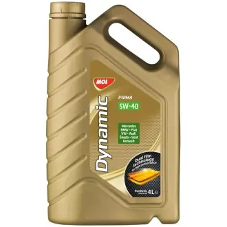Масло моторное DYNAMIC PRIMA 5W-40 4л MOL 13301138