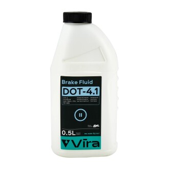 Гальмівна рідина Brake Fluid DOT 4.1 0,5л VIRA VI1111