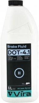 Гальмівна рідина Brake Fluid DOT 4.1 1л VIRA VI1112
