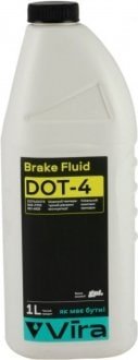 Гальмівна рідина Brake Fluid DOT 4 1 л VIRA VI1012 (фото 1)