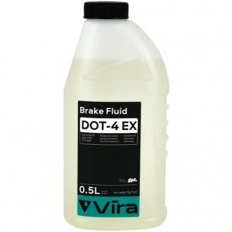 Гальмівна рідина EX DOT 4 0.5 л VIRA VI1201