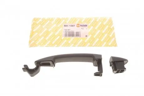 Ручка дверей (передніх/ззовні) (R) Citroen Berlingo/Peugeot Partner/Expert 08- AUTOTECHTEILE 505 1587