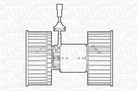 Моторчик вентилятора салону MAGNETI MARELLI 069412534010