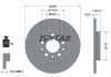 Диск тормозной (задний) Jeep Cherokee 2.0-3.6 13- (278x12) PRO TEXTAR 92326503 (фото 7)