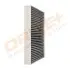 Фільтр салону Skoda Fabia/Roomster/VW Polo 99-10 (вугільний) DRIVE DRIVE+ DP1110.12.0224 (фото 6)