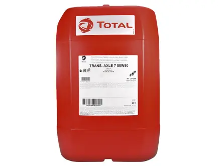 Трансмиссионное масло AXLE 7 GL-5 80W-90 минеральное 20 л TOTAL 214088
