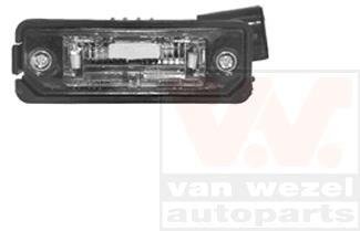 Подсветка номера (заднего) VW Golf V/Skoda Superb II/Seat Ibiza IV 08-17 VAN WEZEL 5894920 (фото 1)