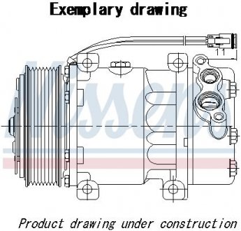 Компрессор кондиционера NISSENS 890698