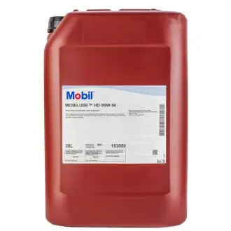 Масло трансмиссионное MOBILUBE HD GL-5 80W-90 20 л MOBIL 127732