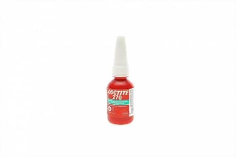 LOCTITE 270 BO10ML PL/UA фіксатор різьби (зелений) (високої фіксації) макс. діаметр різьби М20 HENKEL 1918994