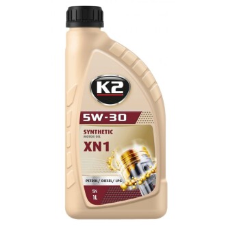 Олива моторна SYNTHETIC MOTOR OIL SN XN1 5W-30 1 л K2 O1491E