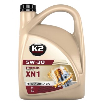 Олива моторна SYNTHETIC MOTOR OIL SN XN1 5W-30 5 л K2 O1495E