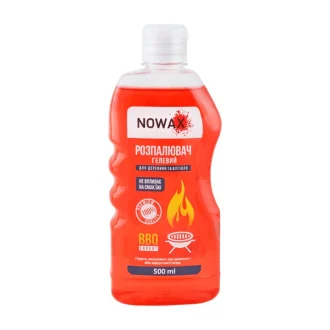 Розпалювач для дерева та вугілля гелевий 500 мл NOWAX NX00520