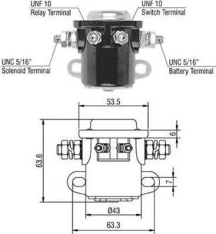 Соленоїд стартера MAGNETI MARELLI 940113050017