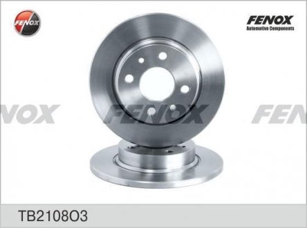 Тормозные диски ВАЗ 2108 FENOX TB 2108 O3 (фото 1)