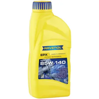 Масло трансмиссионное минеральное EPX 85W-140, 1л RAVENOL RAVEPX85W140GL51L