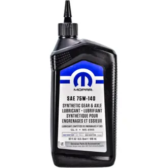 Трансмісійна олива Mopar GL-5 75W-140 синтетична 0,946 л CHRYSLER 68218657AB