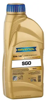 Масло трансмиссионное SGO SAE 80W-140 GL-5 RAVENOL 1222201001