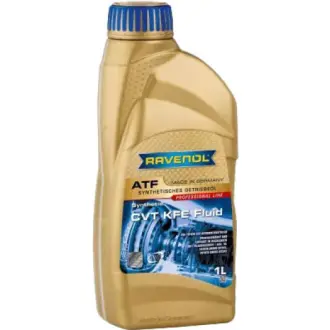 Трансмиссионное масло ATF CVT KFE Fluid синтетическое 1 л RAVENOL 1211134001