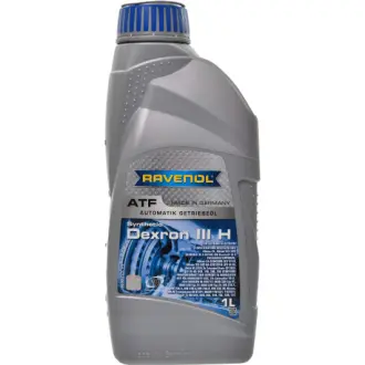 Трансмиссионное масло ATF Dexron III H полусинтетическое 1 л RAVENOL 1212100001