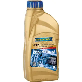Трансмиссионное масло DW-1 Fluid синтетическое 1 л RAVENOL 1211125001