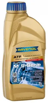 Масло трансмиссионное синтетическое ATF M 9-Serie, 1л RAVENOL 1211108001