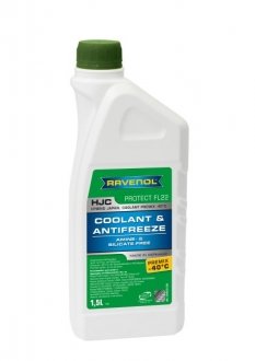 Антифриз-концентрат 1,5 л зелений RAVENOL RAVHJCFL22READY15L