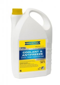 Антифриз-концентрат 5 л жовтий RAVENOL RAVTTCC11READY5L