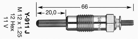 Свечи накаливания/свечи нагрева NGK 4290