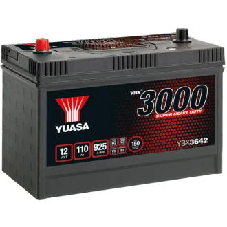 Акумулятор 6 CT-110-L YBX 3000 Super Heavy Duty YUASA YBX3642