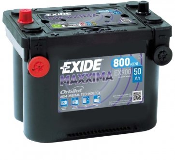 Акумулятор Maxxima AGM Orbital EXIDE EX900 (фото 1)