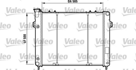 Радиатор VALEO 732782