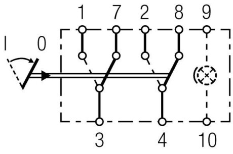 Переключатель кнопочный HELLA 6FH007832621