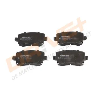 Гальмівні колодки (набір) DRIVE DRIVE+ DP1010.10.0062