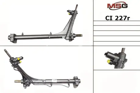 Рульова рейка з ГПК відновлена Fiat Ducato 06-14, Peugeot Boxer 06-14, Citroen Jumper 06-14 Rebuilding MSG CI227R