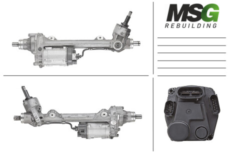 Рульова рейка з ЕПК BMW 3 F34 13-, BMW 4 F32-36 13-20, BMW 3 F30-31 12-19 LK Rebuilding BW410.NLR0.R MSG BW410NLR0R